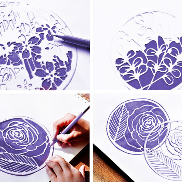 激光鏤空機(jī)能大大提高塑料手繪模板的生產(chǎn)效率！(圖2)