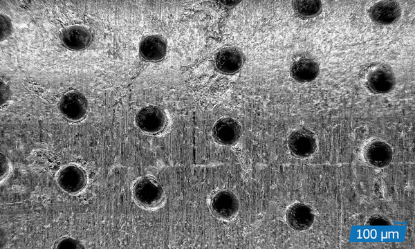 激光精密鉆孔 ? 速度極快，磨損最小(圖7)